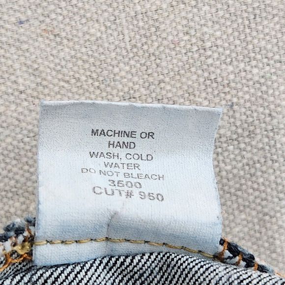 David Kahn Jeans Women 10 Blue Denim Stretch Bootcut Mid Rise 32x32 Made in USA - Picture 12 of 16